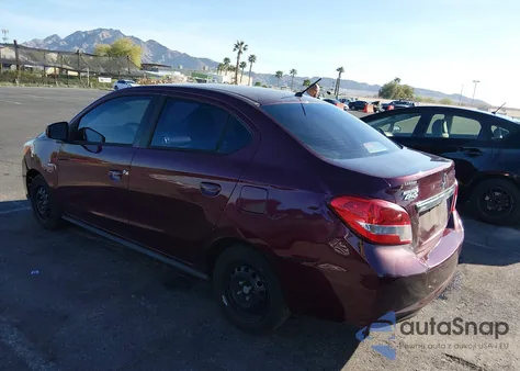 2020 Mitsubishi Mirage G4 Le z USA, uszkodzony, nr VIN ML32F4FJ1LHF02185